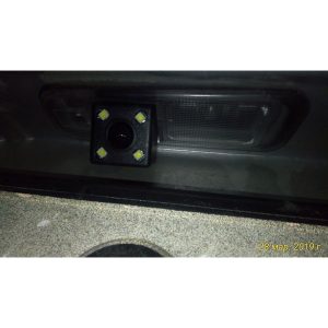 Kia Rio Pride UB reversing camera customer installation