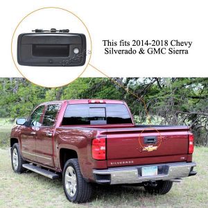 Chevrolet Silverado and GMC Sierra replacement reverse camera installation guide & oembacupcam.com