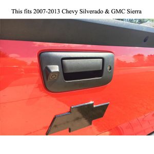 2007-2013 Tailgate Handle Rear View Reverse Backup Camera for Chevy Silverado 