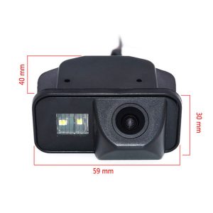 Toyota Corolla reverse Camera dimension & oembackupcam.com