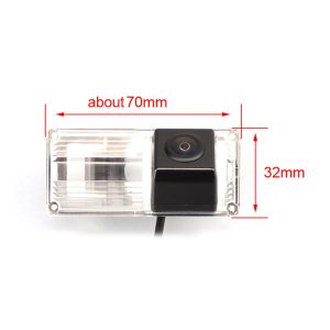 Toyota Land Cruiser backup camera dimension & oembackupcam.com
