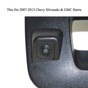 rear view reverse camera for Chevrolet Silverado and GMC Sierra & oembacupcam.com