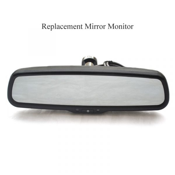 Ford Transit Connect Backup Camera with Rear View Mirror Monitor
