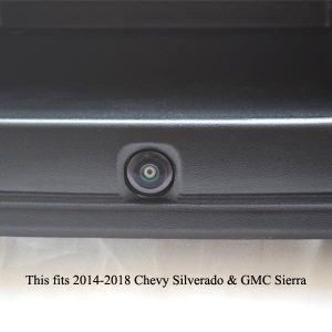reverse rear view camera for Chevrolet Silverado and GMC Sierra & oembacupcam.com
