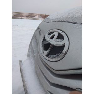 Toyota Front View LOGO Camera installation 1 & oembackupcam.com