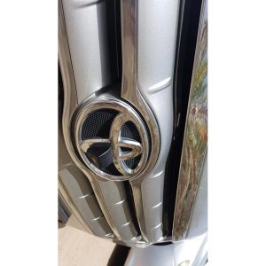 Toyota Front View LOGO Camera installation 4 & oembackupcam.com