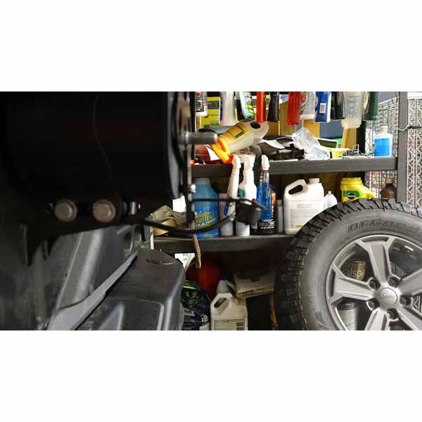Vardsafe VS662 Jeep Wrangler rear view camera customer installation guide
